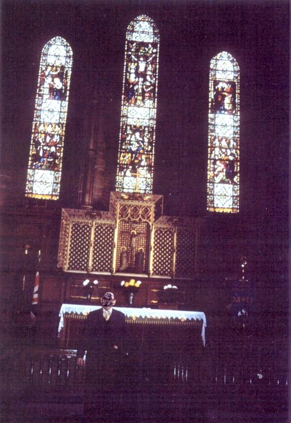 Interior of St Mary's.