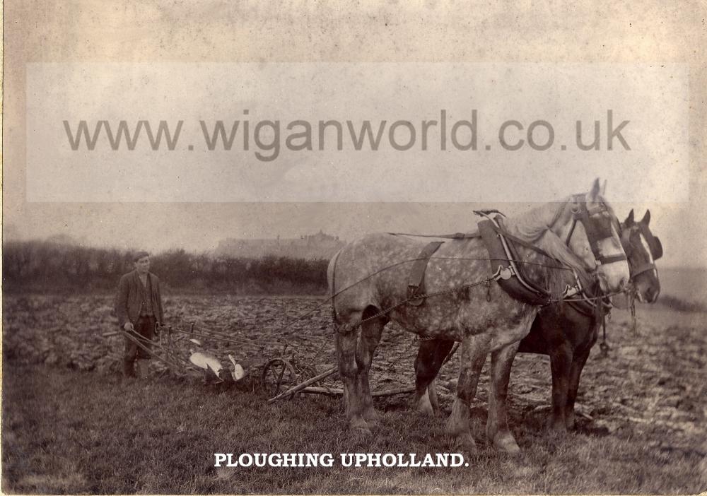 PLOUGHING AT UPHOLLAND