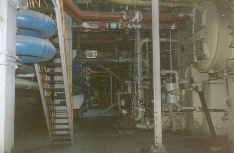 Inside Westwood Power Station.