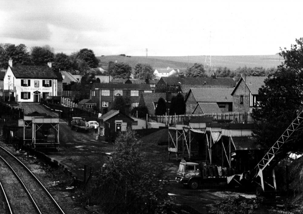 Sandbrook Road UpHolland  & coalyard 1989.
