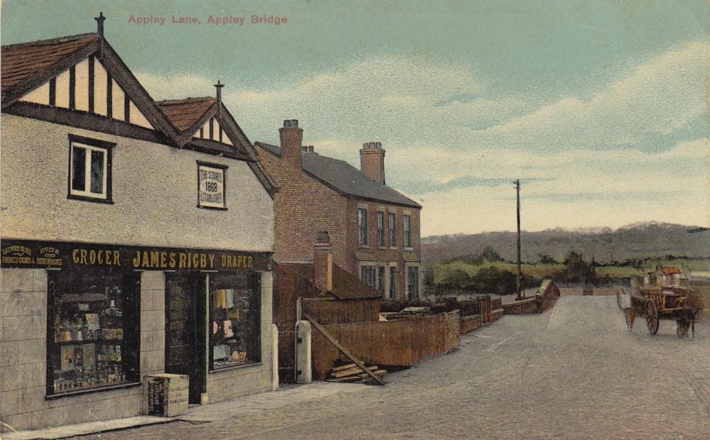 Appley Lane & canal bridge, Appley Bridge