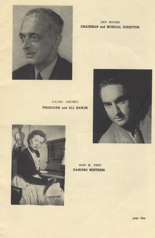 OKLAHOMA Programme  1955 