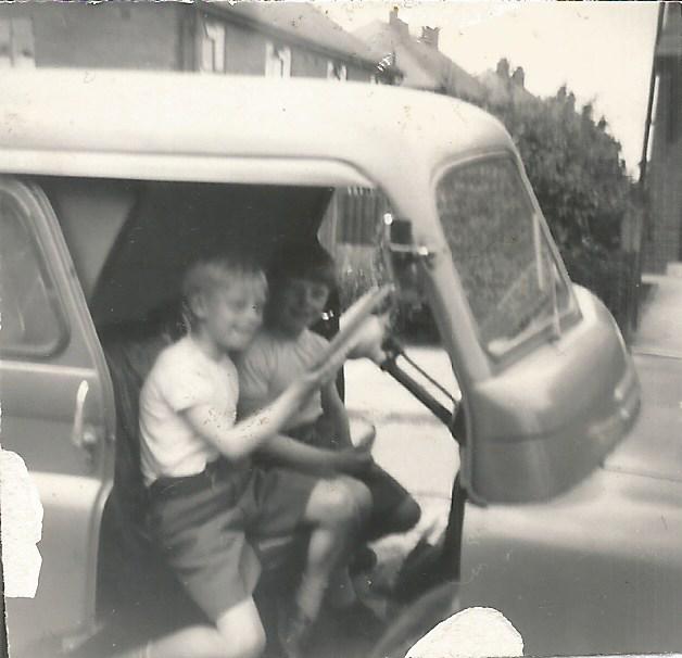 The Blue Van, c1957.