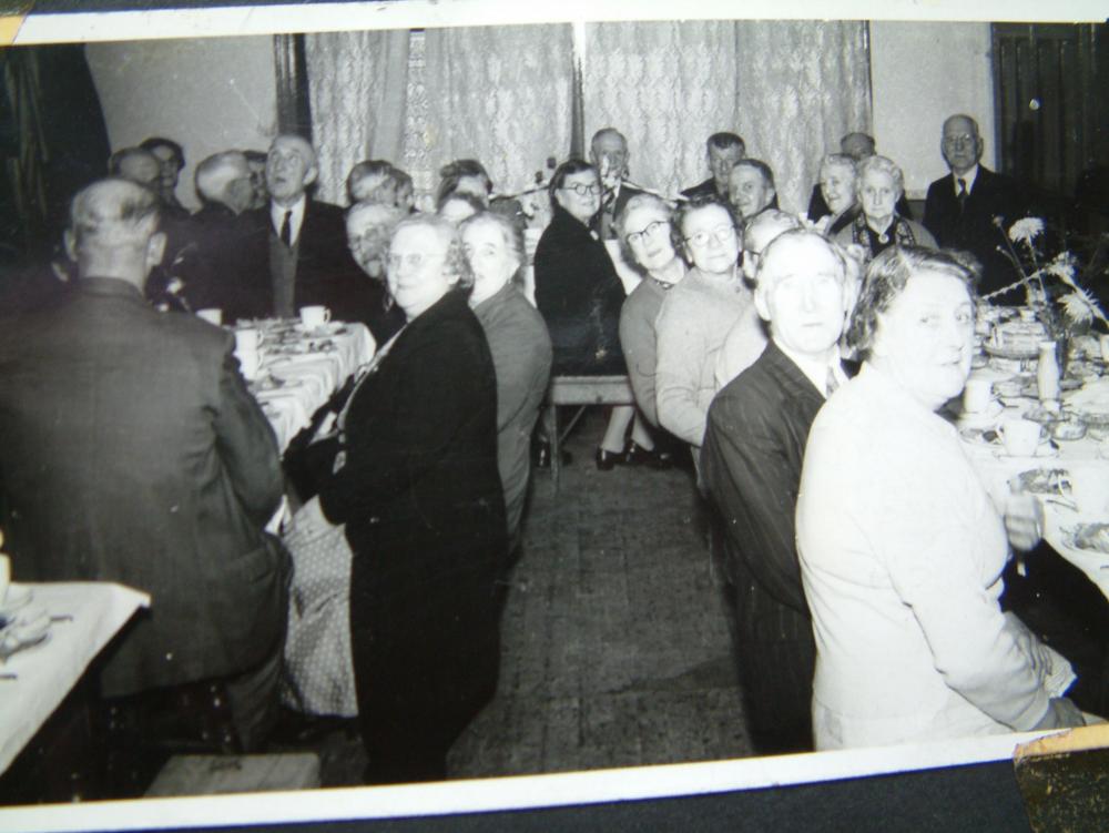 Upstairs in the Cross Keys, special function probably late 40s or early 50s