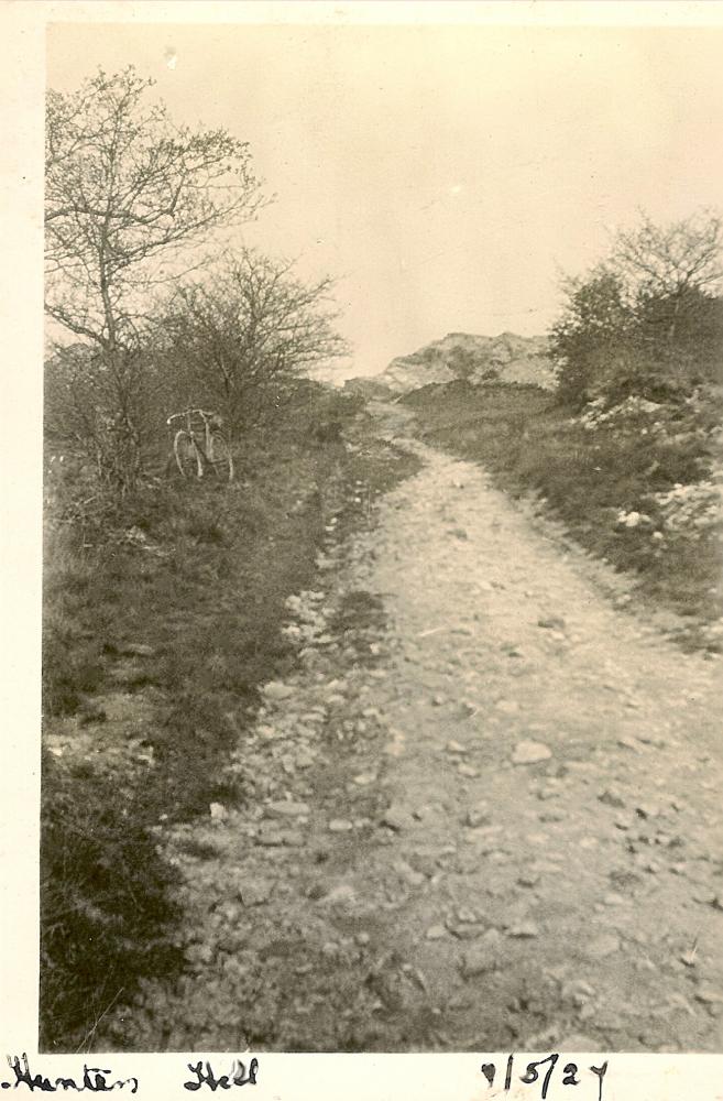 The road up to Hunters Hill in 1927