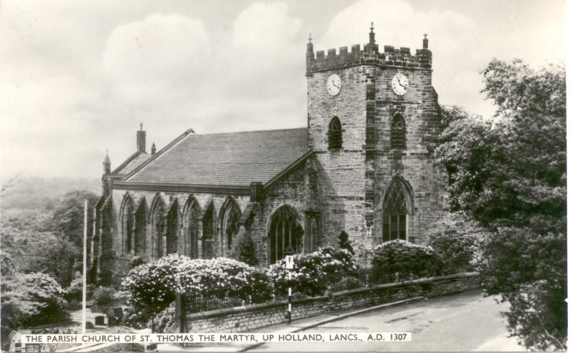 The Parish Church of St Thomas The Martyr, Upholland.