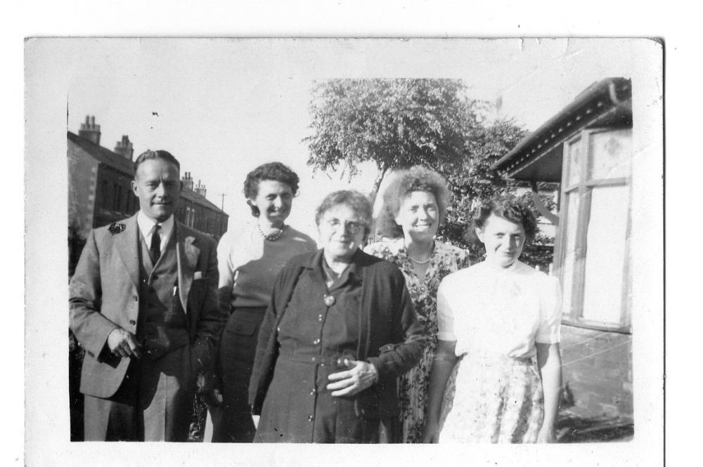 Grandma Edwards and family