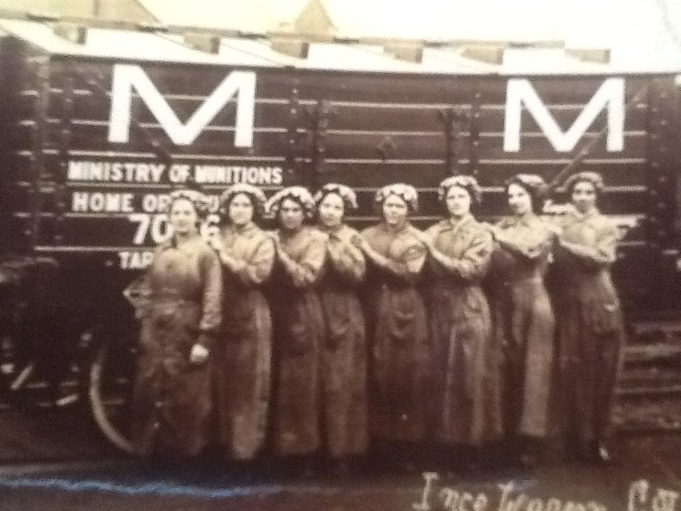 Aunty Maggie Wigan Wagon Works WW1