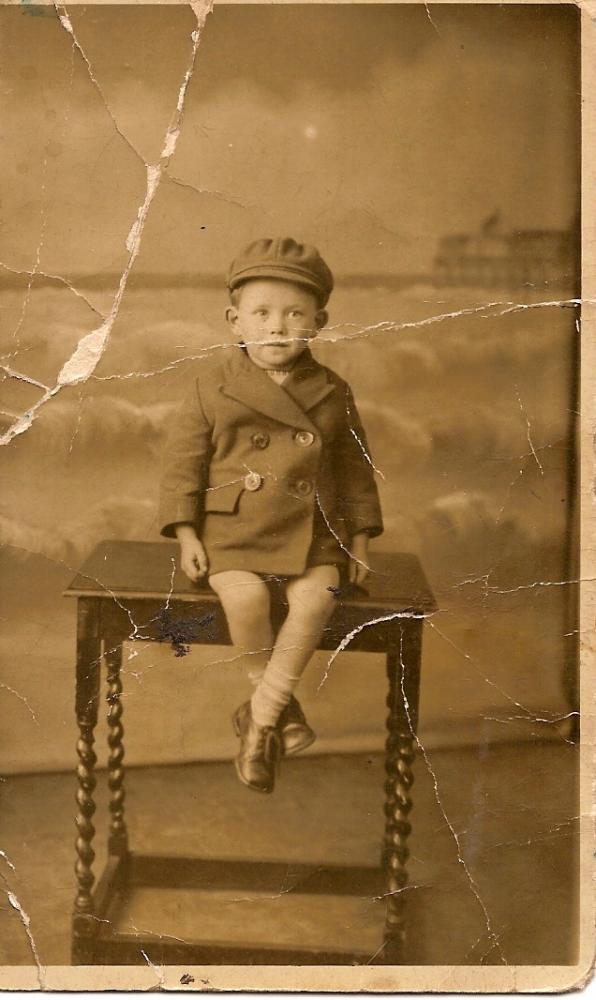 Roy Charnock aged 4