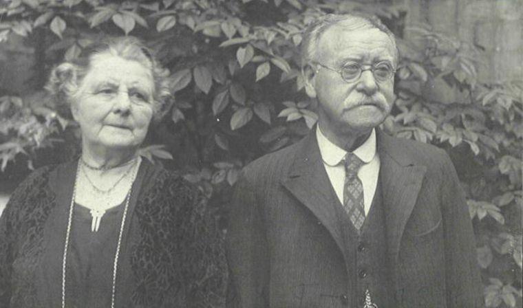 Mr. and Mrs. J. S. Hart, Golden Wedding, 1936.