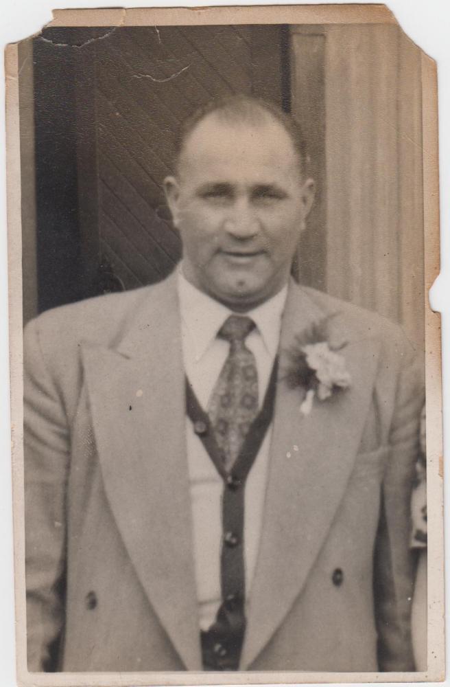 My grandad, Tommy Halligan