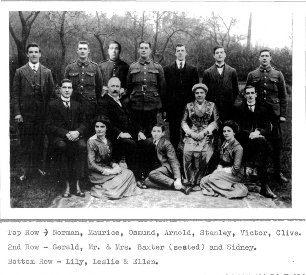 Baxter Family of Brooklands House UpHolland 