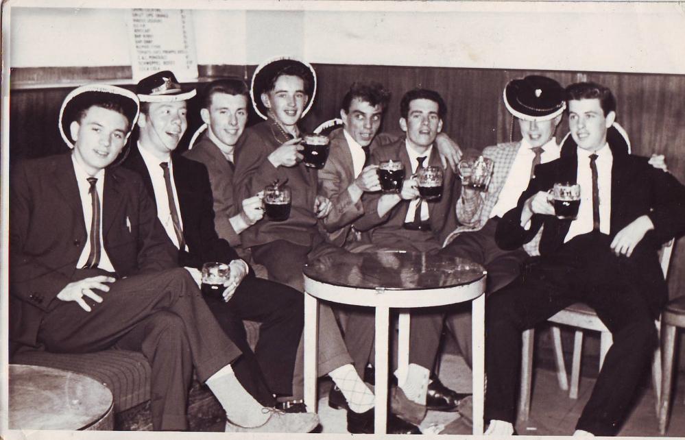 Carrington and Dewhurst Night Out 1965 Manch.Hotel Blackpool