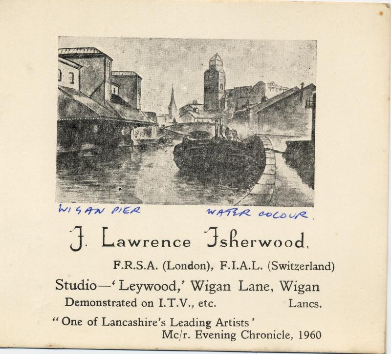 J.L. Isherwood Business card