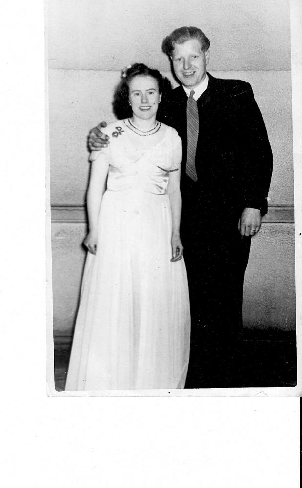 Alan and Doreen Hankin - Empress Ballroom late 1940s