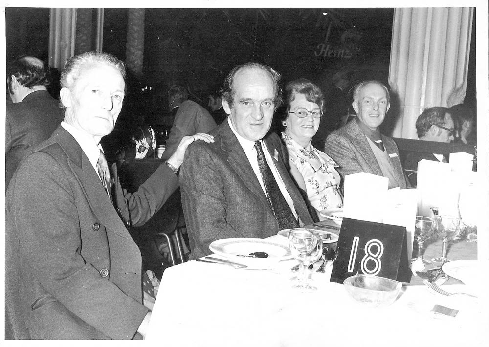 Sid Stokes at Heinz Party early 1980s