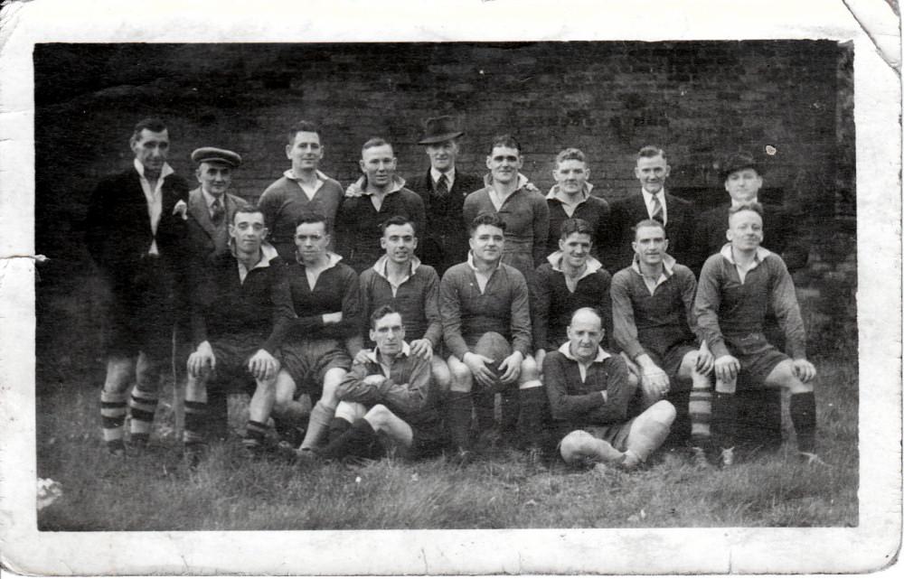 Maypole(?) Colliery Rugby Team (circa 1945)
