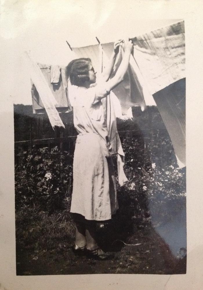 Washing day, 1930 or thereabouts.