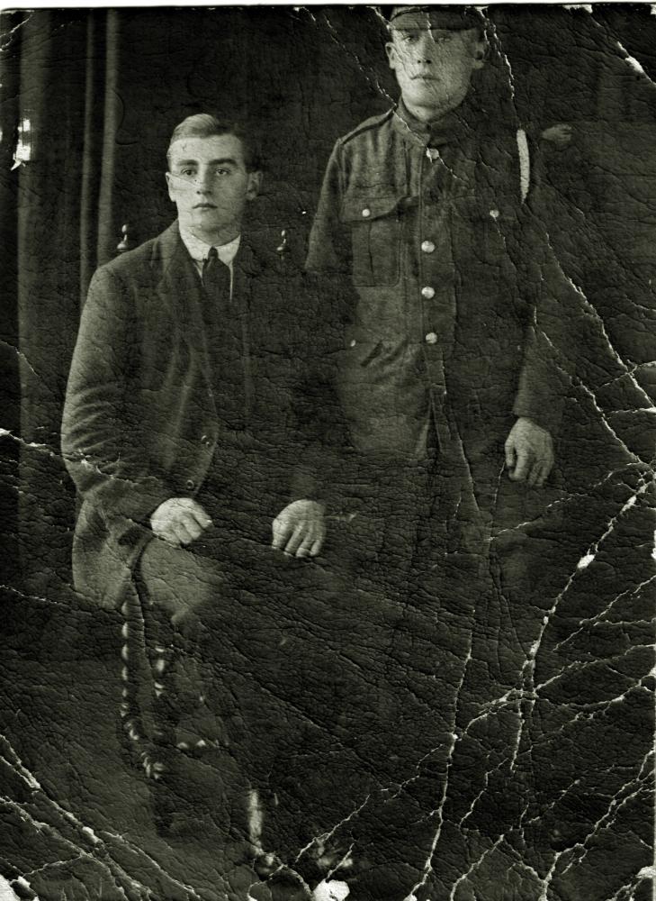 Drivers Sydney Hodkinson & Arthur Whittle 1917