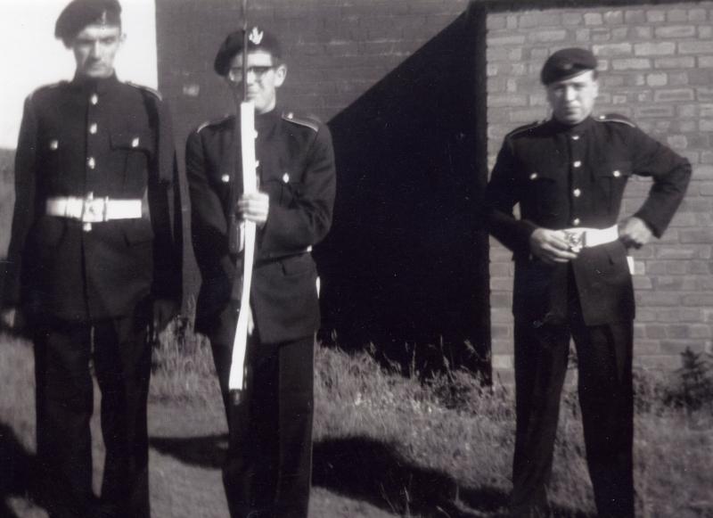 Local men  from the Loyals Regiment.c.1960's