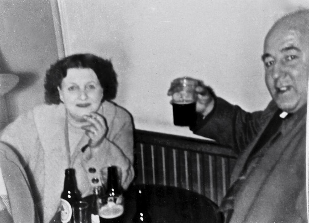 Richard (Dick) Barnes & Wife? Early 1950's