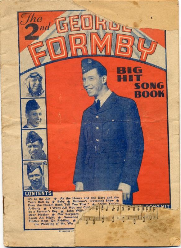 Cover of GEORGE FORMBY's BIG HIT SONG BOOK