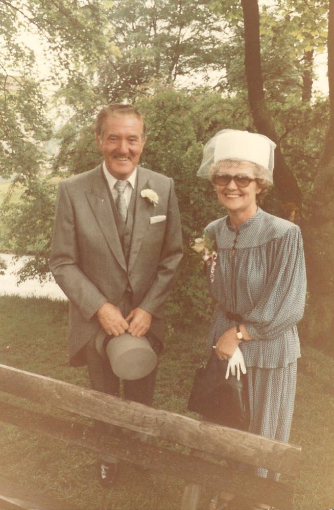 Wedding at Haigh Hall 1980