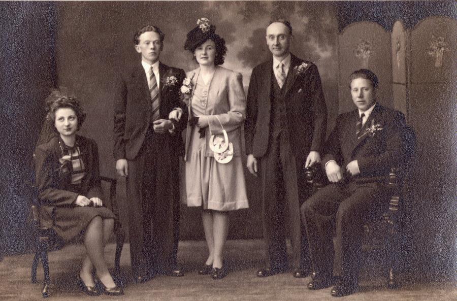Banks-Duckworth Wedding 1947