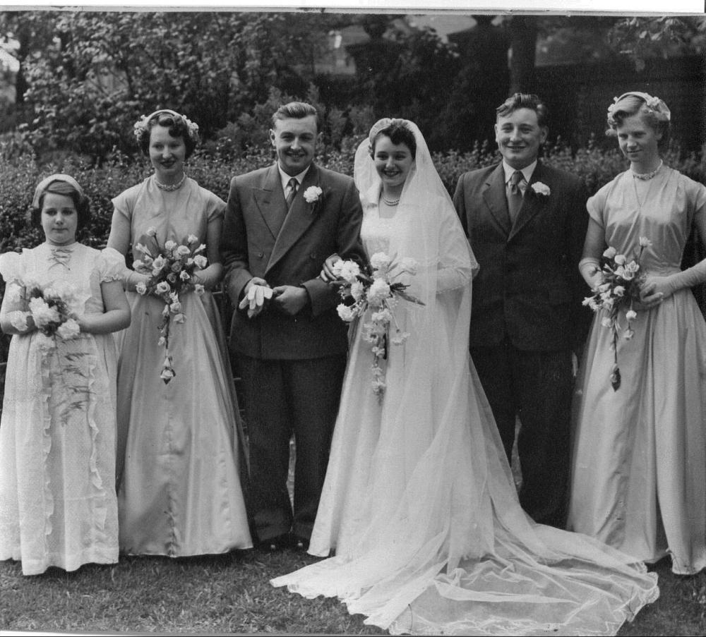 wedding 18th sept 1954