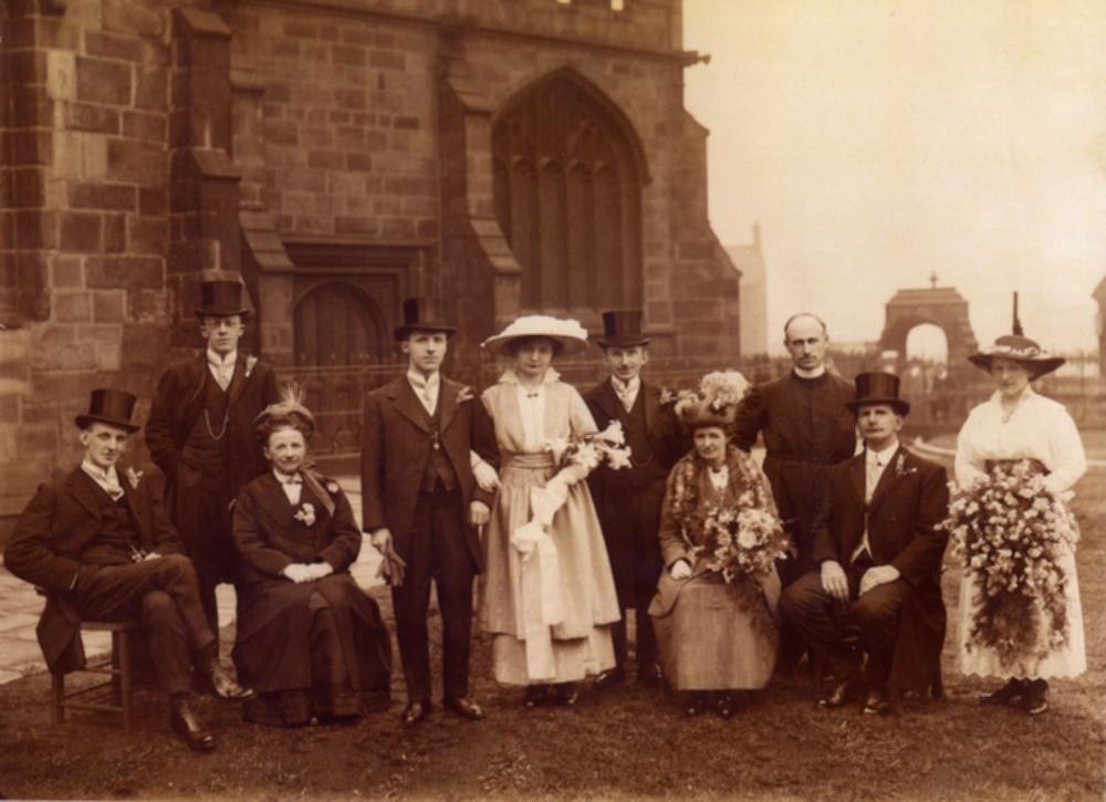 Leyland/Isherwood Wedding 11th August 1915