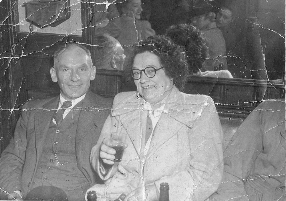Dick Forshaw and Sister Lily Morris circa 1950s
