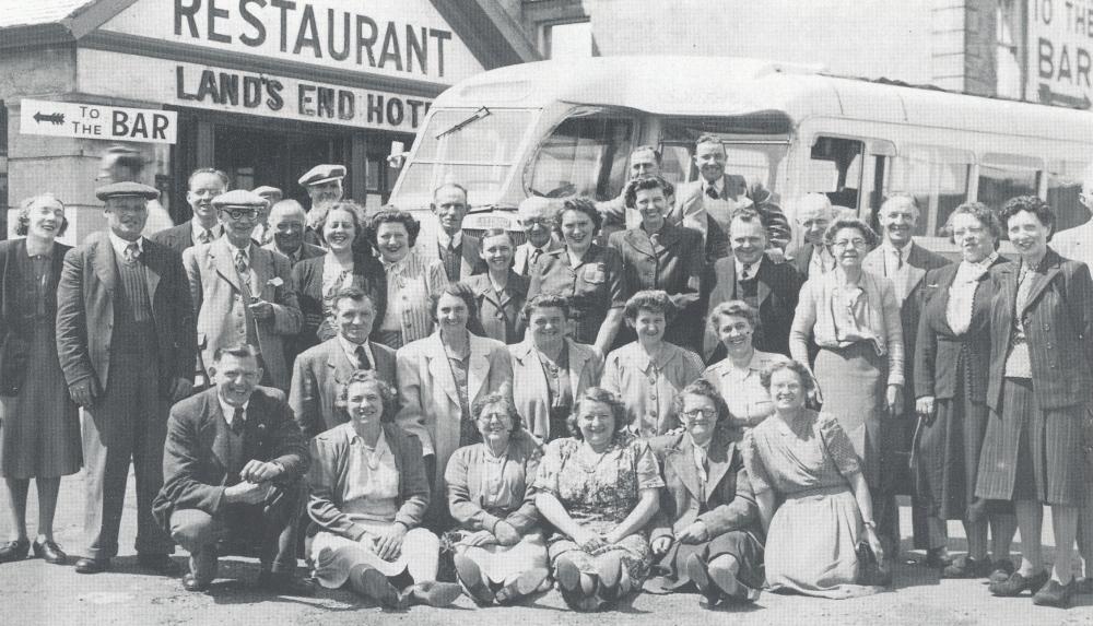 Wiganers at LANDS END c.1955