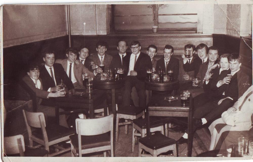 Carrington and Dewhurst  Night out 1964 - Manchester Hotel Blackpool