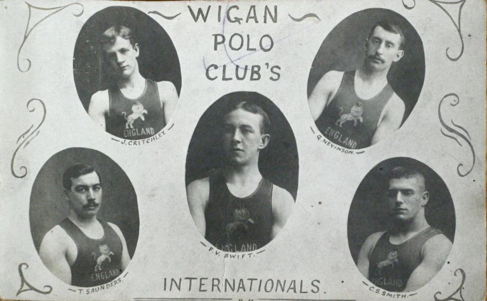 Wigan Polo Club's Internationals 1900's