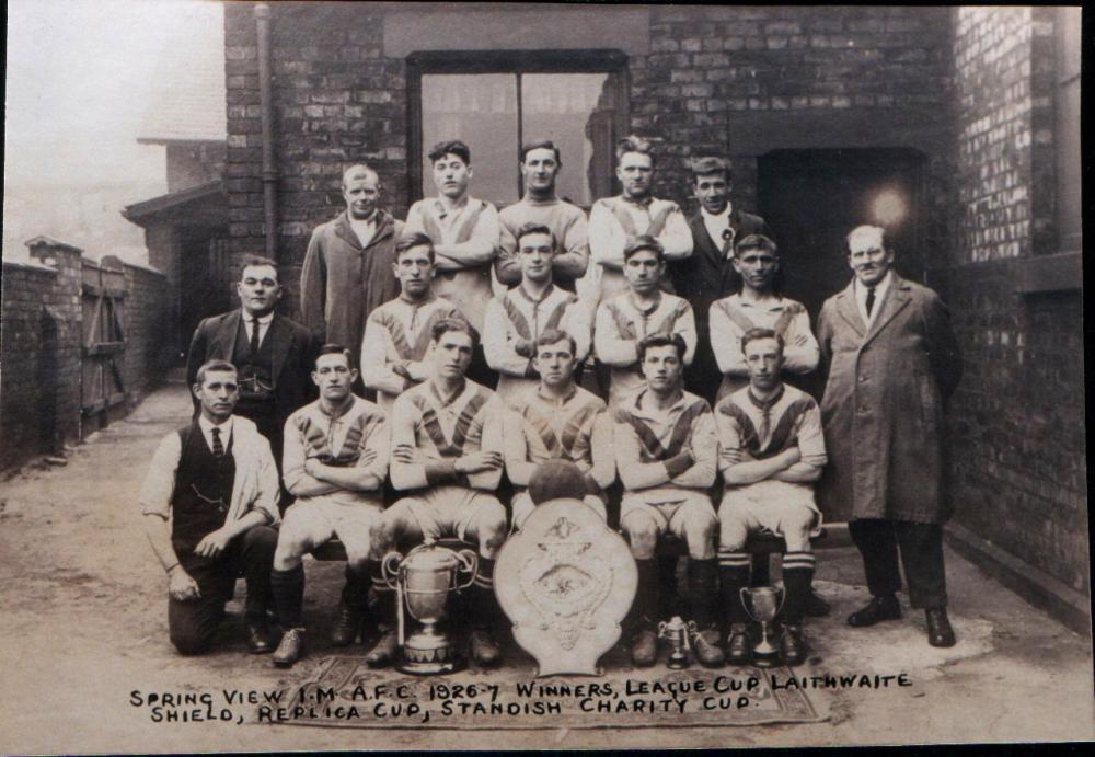 Spring View mens football team 1926 - 1927