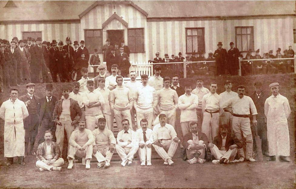 WCC - Opening of the Bull Hey ground 1898