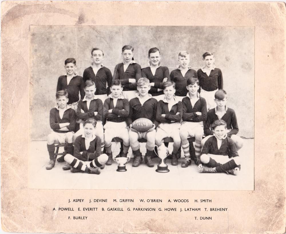 St Pat's Rugby Team 1947-48