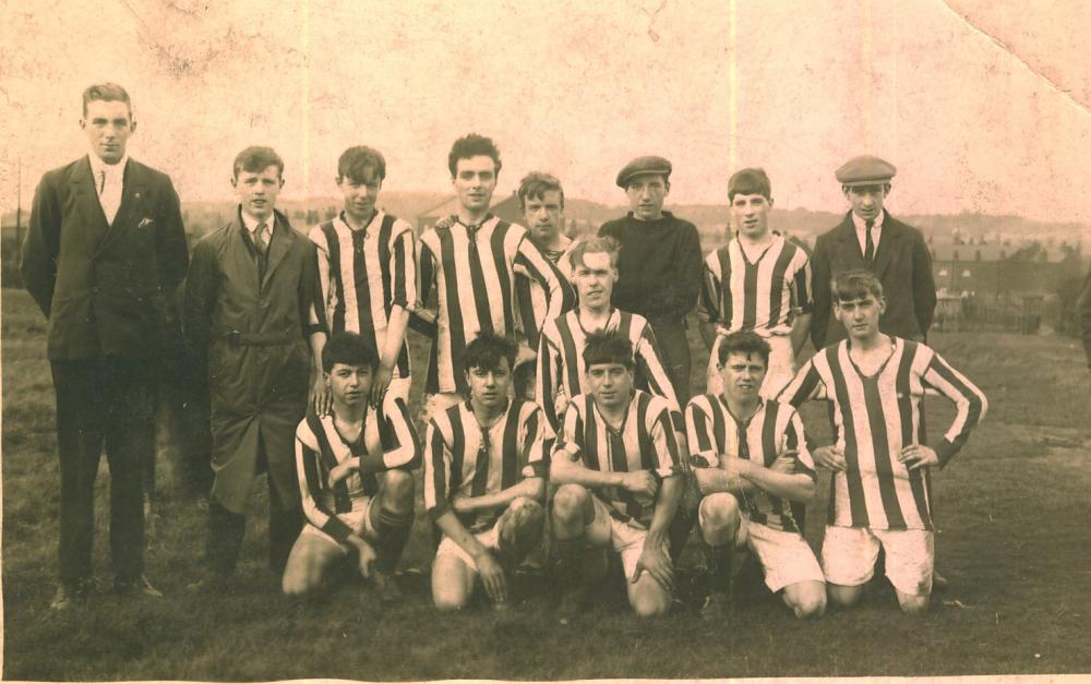 Whelley/Scholes football team c.1930