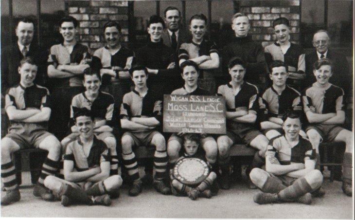 Moss Lane FC, 1946-1947.