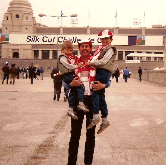 Wembley, 1985 Silk Cut Final.