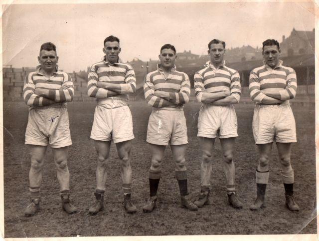 FIVE Wigan Players 1945/46