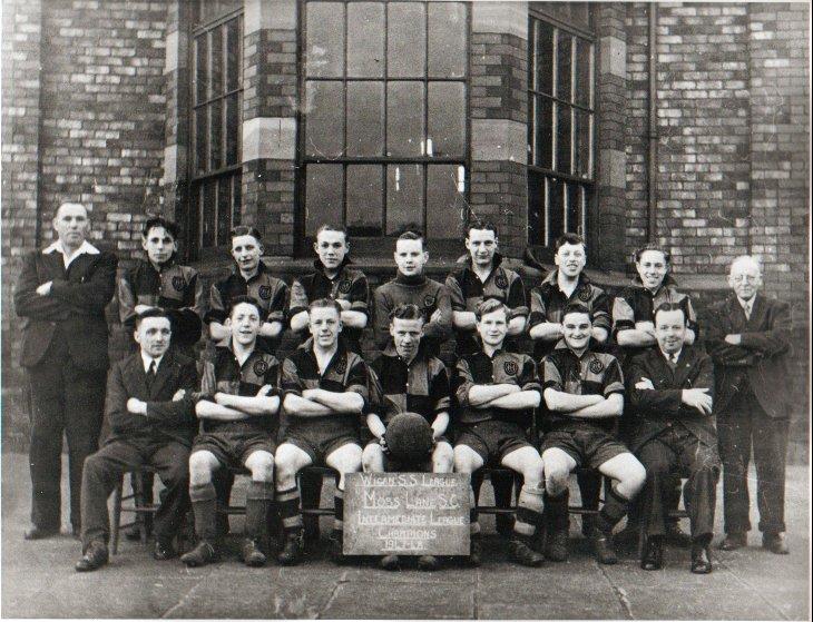 Moss Lane FC, 1947-1948.