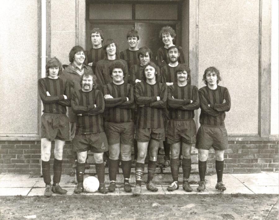 Enfield F.C who played in the Wigan Amateur Saturday League from about 1976.