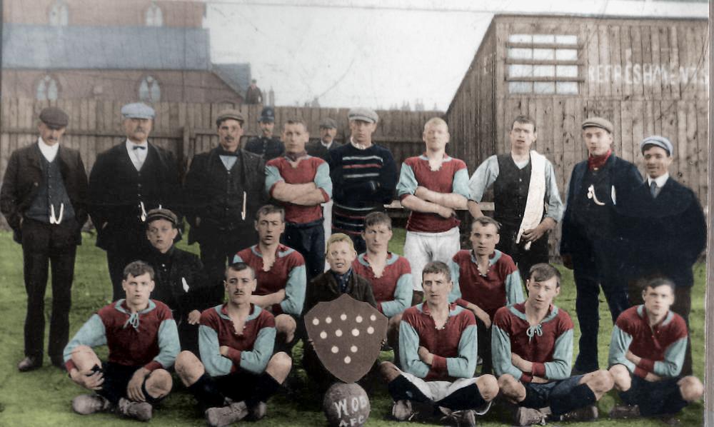 Whelley Old Boys FC colourised