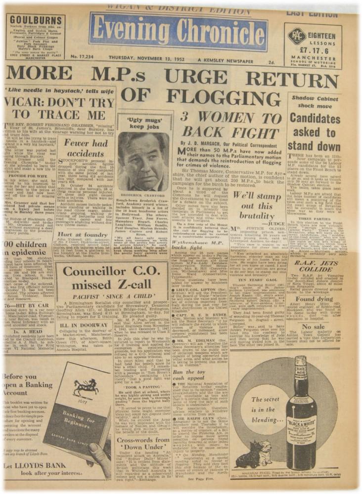 Wigan Evening Post 1952