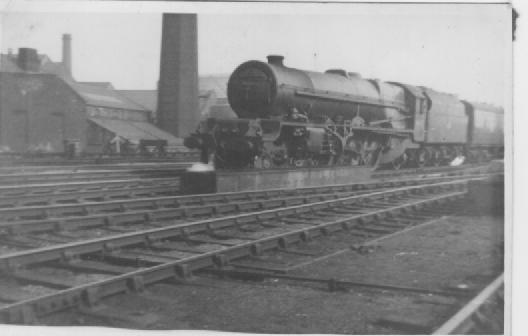 'Prinny Royal', Wigan NW Station mid 50s