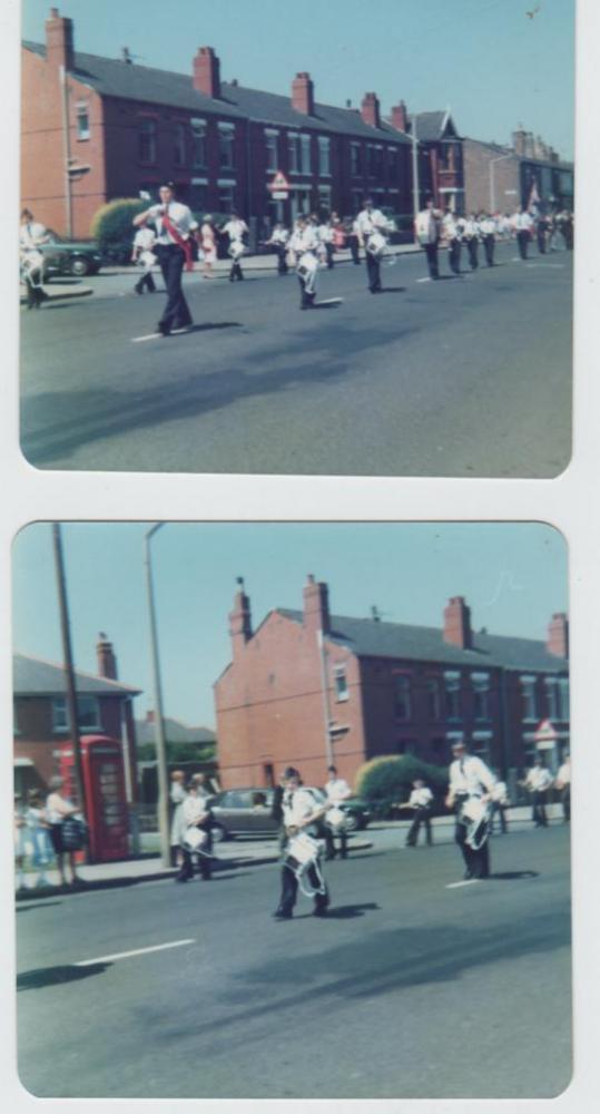 1st Wigan BB on parade in Ince Green Lane