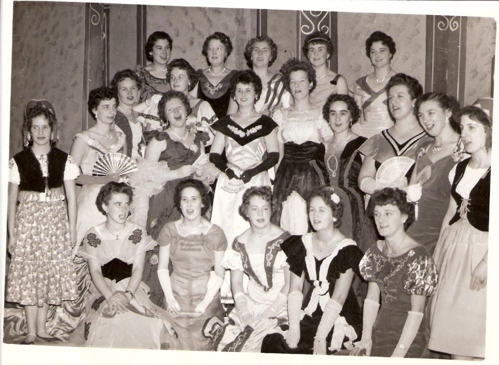 Merry Widow c1959-Ladies Chorus