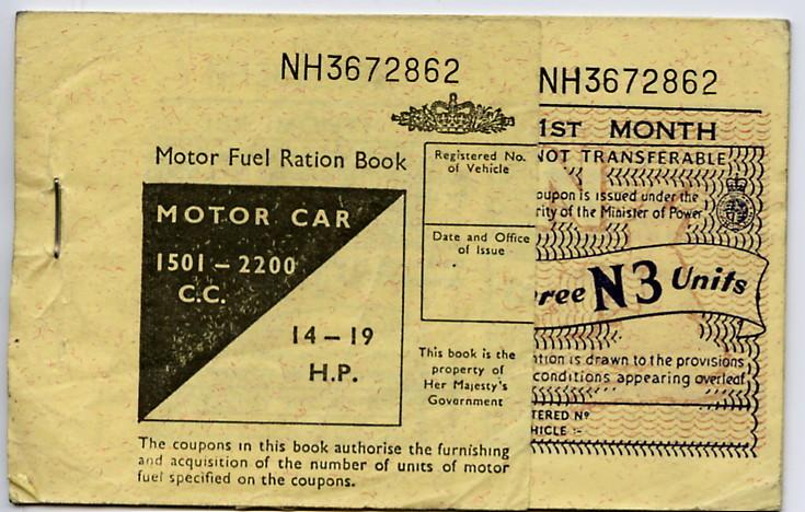 Do you remember this Ration book
