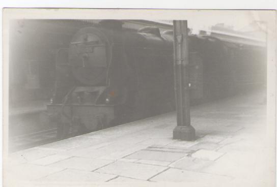 'Scot' at Wigan NW Station mid 50s